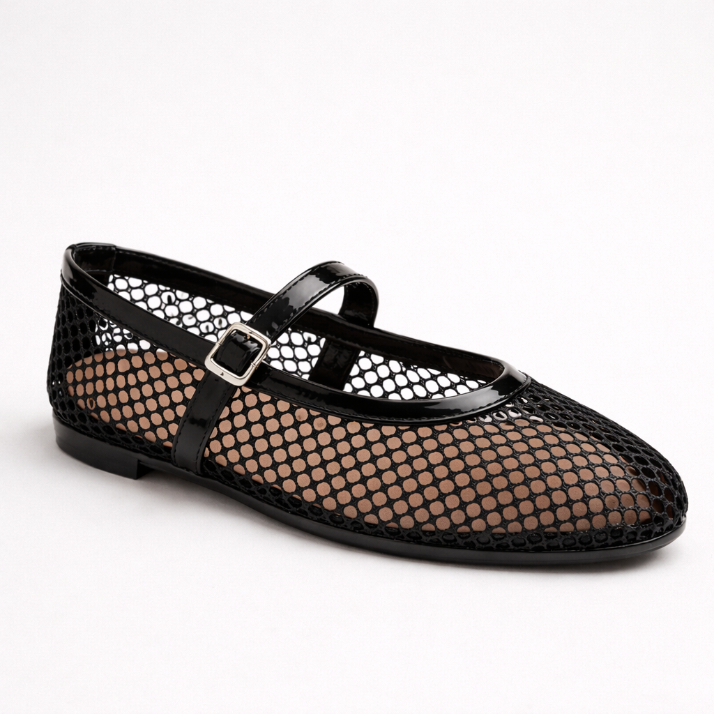 Bailarinas de rejilla Léna Mesh