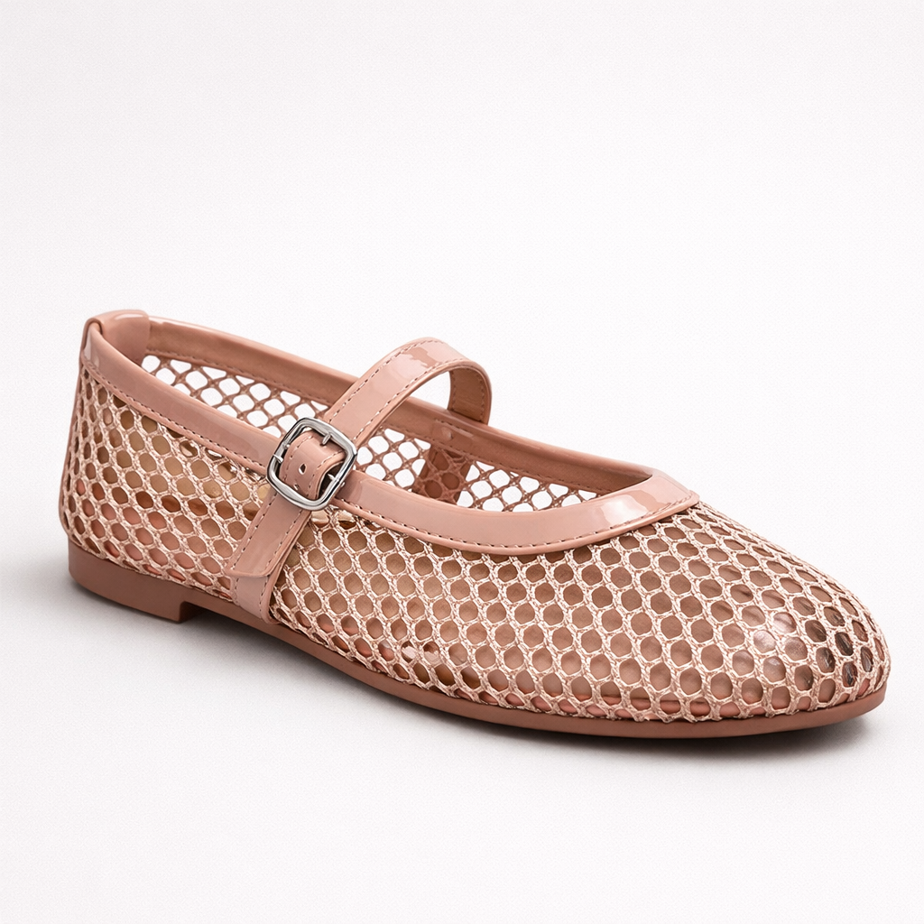 Bailarinas de rejilla Léna Mesh