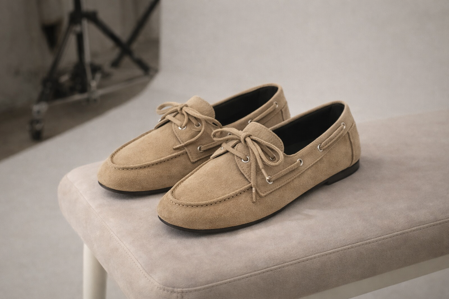 Élodie — Mocasines de Ante