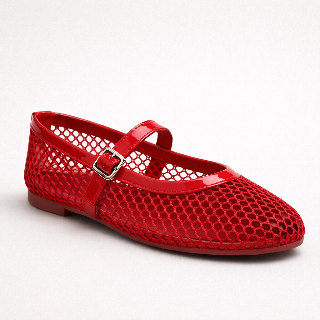 Bailarinas de rejilla Léna Mesh