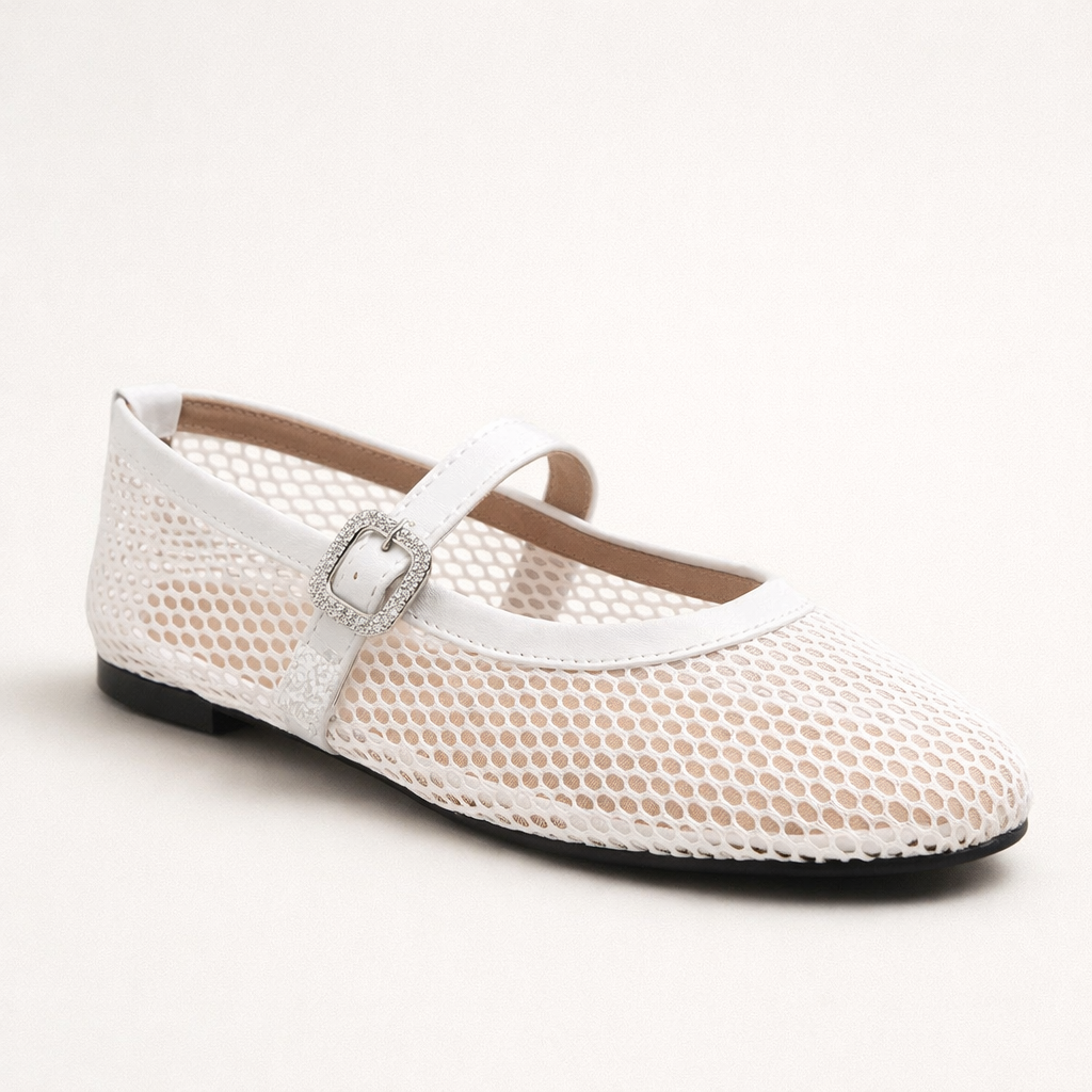 Bailarinas de rejilla Léna Mesh