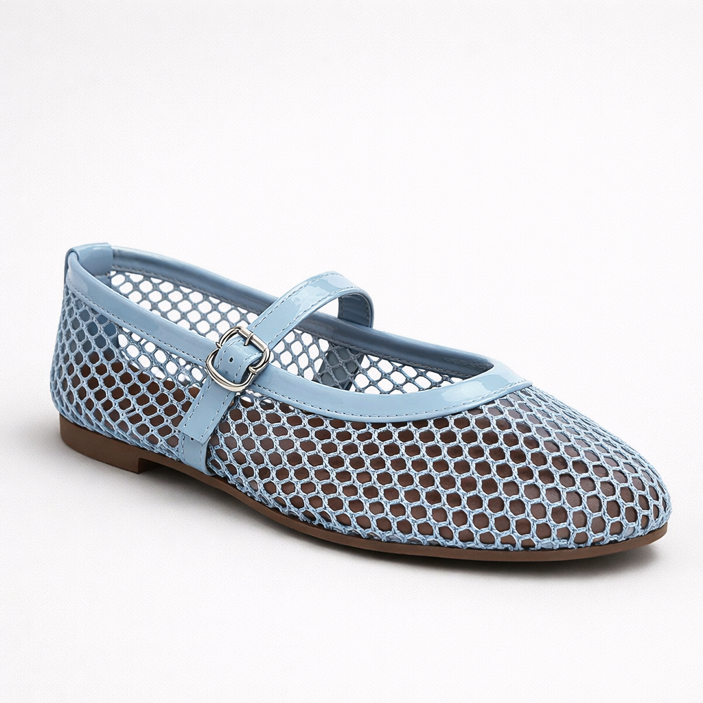 Bailarinas de rejilla Léna Mesh