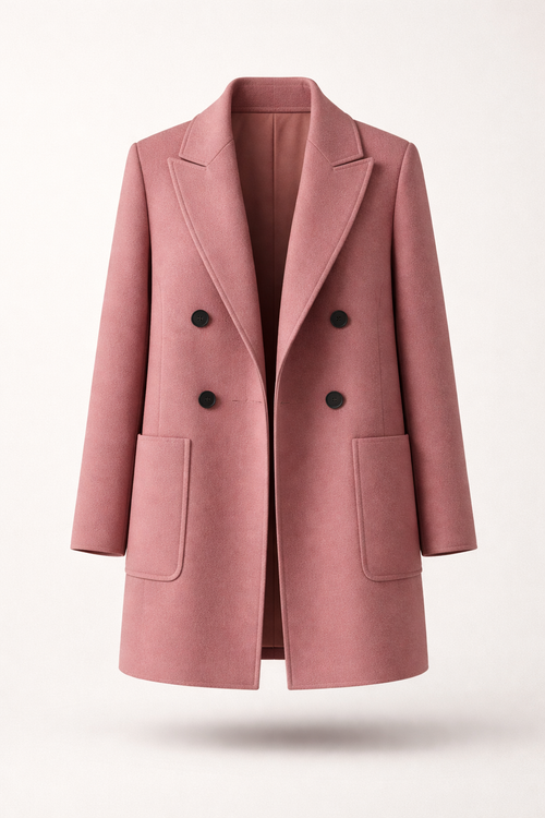 Abrigo Torino – Abrigo cruzado premium de corte minimalista