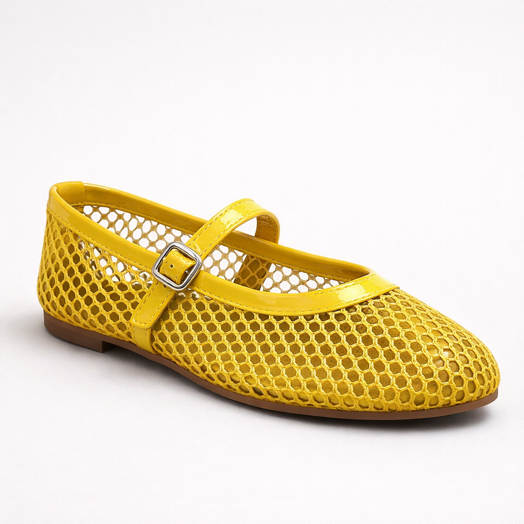 Bailarinas de rejilla Léna Mesh